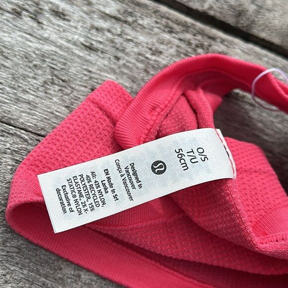 Lululemon Women's Swiftly Wide Headband Lip Gloss NWT‎ - Picture 6 of 6
